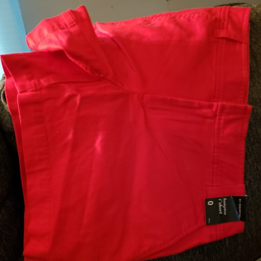 Red shorts
